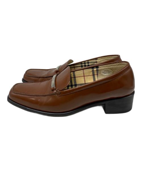 BURBERRY LONDON（バーバリーロンドン）BURBERRY LONDON (バーバリーロンドン) ローファー ブラウン サイズ:23.5㎝の古着・服飾アイテム