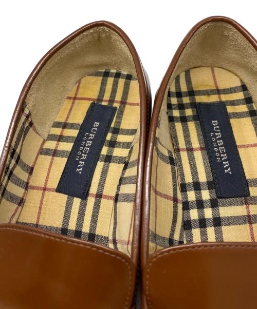 BURBERRY LONDON（バーバリーロンドン）BURBERRY LONDON (バーバリーロンドン) ローファー ブラウン サイズ:23.5㎝の古着・服飾アイテム