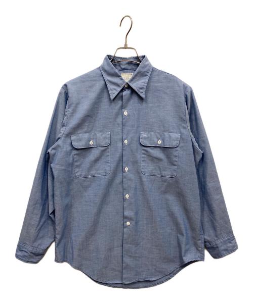 big mac（ビッグマック）BIG MAC (ビッグマック) 70'sシャンブレーシャツ インディゴ サイズ:不明の古着・服飾アイテム