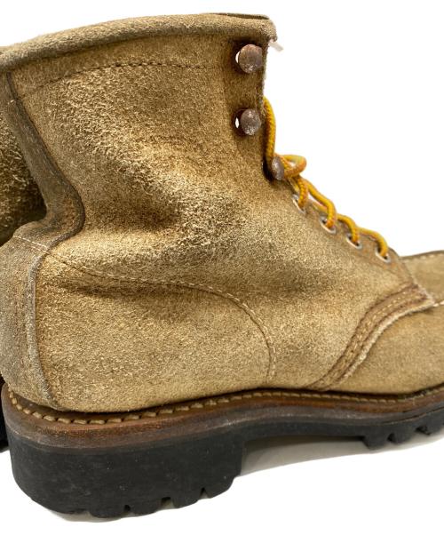CHIPPEWA（チペワ）CHIPPEWA (チペワ) 70-80s レースアップブーツ ベージュ サイズ:6Mの古着・服飾アイテム