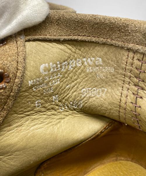 CHIPPEWA（チペワ）CHIPPEWA (チペワ) 70-80s レースアップブーツ ベージュ サイズ:6Mの古着・服飾アイテム