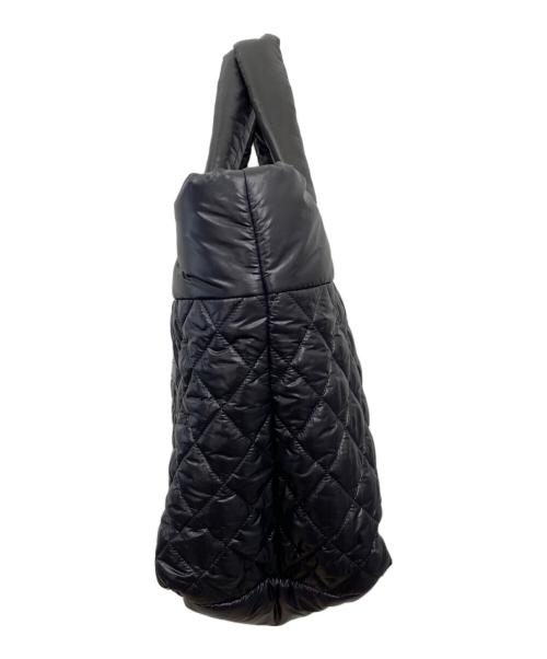 CHANEL（シャネル）CHANEL (シャネル) コココクーントートバッグMM キルティング パフバッグ ブラックの古着・服飾アイテム