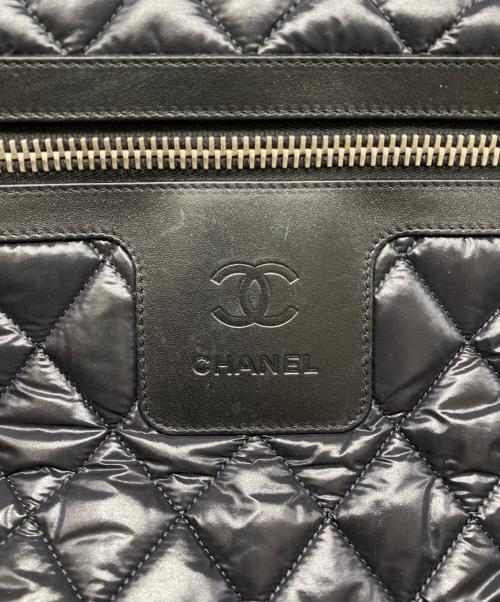 CHANEL（シャネル）CHANEL (シャネル) コココクーントートバッグMM キルティング パフバッグ ブラックの古着・服飾アイテム