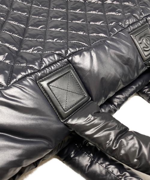 CHANEL（シャネル）CHANEL (シャネル) コココクーントートバッグMM キルティング パフバッグ ブラックの古着・服飾アイテム