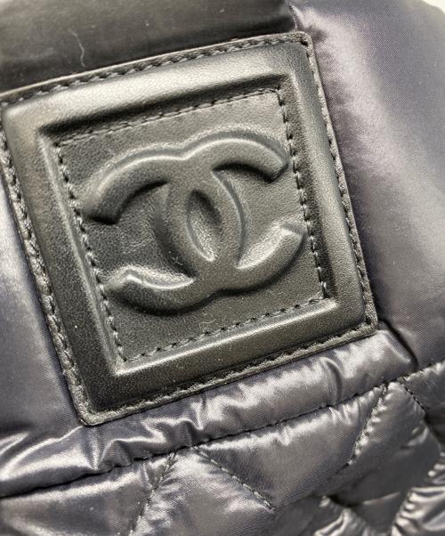 CHANEL（シャネル）CHANEL (シャネル) コココクーントートバッグMM キルティング パフバッグ ブラックの古着・服飾アイテム
