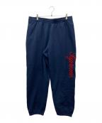 SUPREMEシュプリーム）の古着「24AW Embroidered Script Sweatpant」｜ネイビー