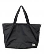 PORTER GIRLポーターガール）の古着「MOUSSE TOTE BAG ムース トートバッグ」｜ブラック