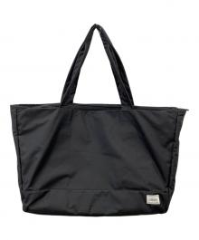 PORTER GIRL（ポーターガール）の古着「MOUSSE TOTE BAG ムース トートバッグ」｜ブラック