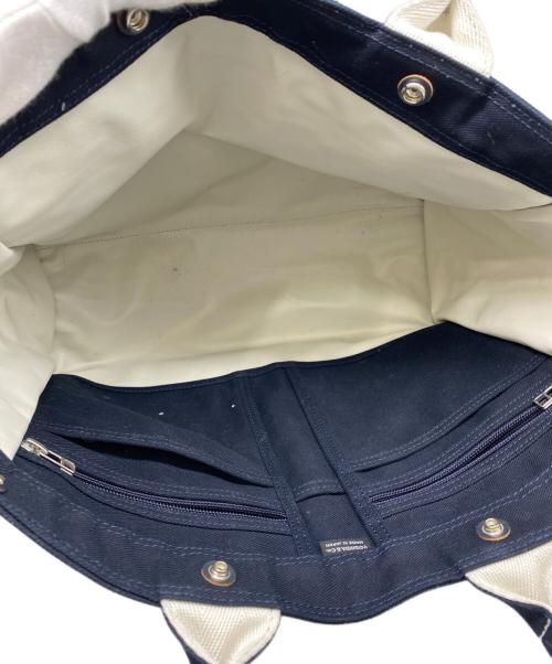 PORTER（ポーター）PORTER (ポーター) キャンバストートバッグ ネイビーの古着・服飾アイテム
