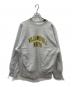 Champion REVERSE WEAVE（チャンピオン リバース ウィーブ）の古着「80’s 2段プリント クルーネックスウェット」｜グレー