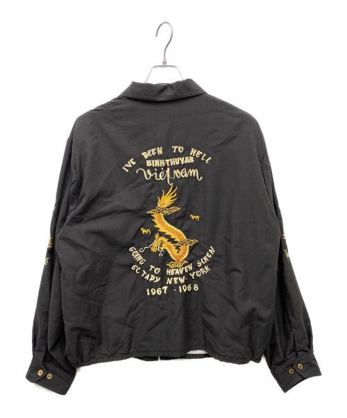 gold（ゴールド）gold (ゴールド) VIETNAM JACKET AGING MODEL ブラック サイズ:Lの古着・服飾アイテム