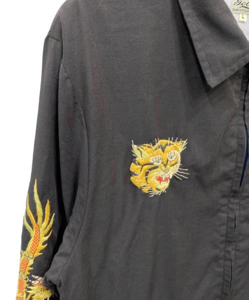 gold（ゴールド）gold (ゴールド) VIETNAM JACKET AGING MODEL ブラック サイズ:Lの古着・服飾アイテム
