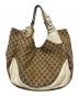GUCCI (グッチ) GGキャンバス ショルダーバッグ ベージュ：60000円