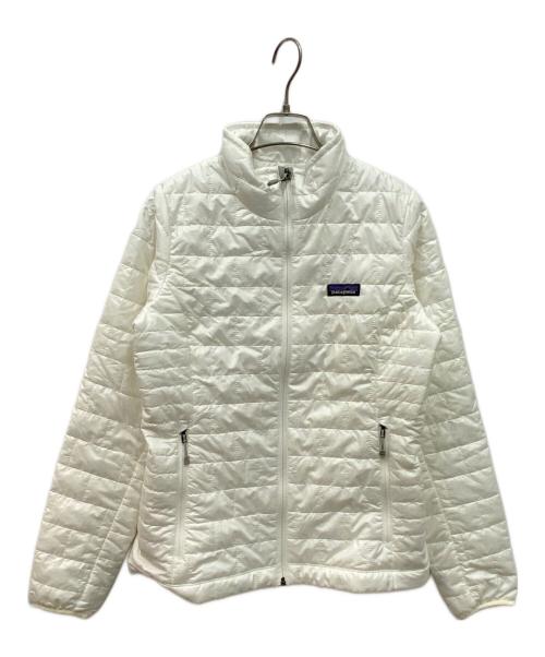 Patagonia（パタゴニア）Patagonia (パタゴニア) Nano Puff Jacket ホワイト サイズ:Mの古着・服飾アイテム