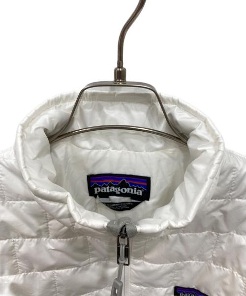 Patagonia（パタゴニア）Patagonia (パタゴニア) Nano Puff Jacket ホワイト サイズ:Mの古着・服飾アイテム