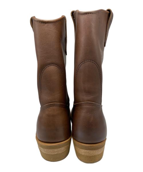 RED WING（レッドウィング）RED WING (レッドウィング) pecos boots ブラウン サイズ:27㎝の古着・服飾アイテム