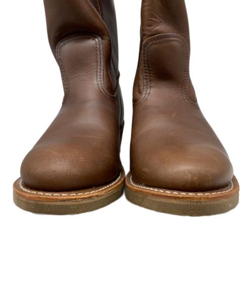 RED WING（レッドウィング）RED WING (レッドウィング) pecos boots ブラウン サイズ:27㎝の古着・服飾アイテム