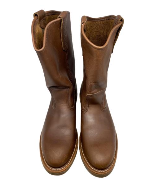 RED WING（レッドウィング）RED WING (レッドウィング) pecos boots ブラウン サイズ:27㎝の古着・服飾アイテム