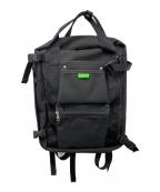 PORTERポーター）の古着「UNION RUCKSACK ユニオンリュックサック バックパック」｜ブラック