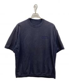 ENNOY（エンノイ）の古着「Short Sleeve Hem Rib Tee」｜ネイビー