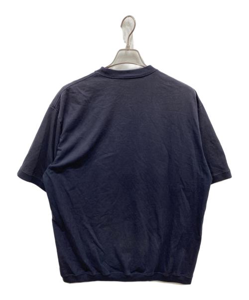 ENNOY（エンノイ）ENNOY (エンノイ) Short Sleeve Hem Rib Tee ネイビー サイズ:Lの古着・服飾アイテム
