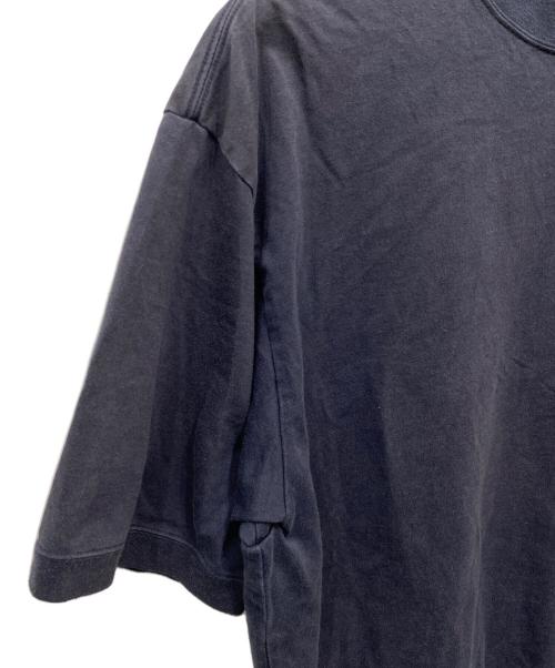 ENNOY（エンノイ）ENNOY (エンノイ) Short Sleeve Hem Rib Tee ネイビー サイズ:Lの古着・服飾アイテム