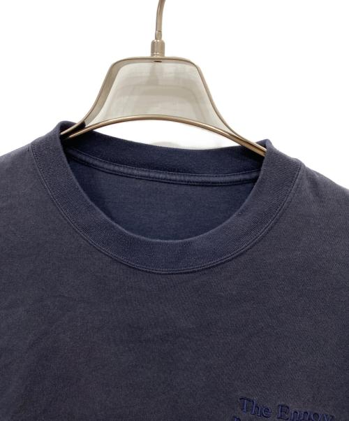 ENNOY（エンノイ）ENNOY (エンノイ) Short Sleeve Hem Rib Tee ネイビー サイズ:Lの古着・服飾アイテム