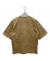 AURALEE (オーラリー) STAND UP HENLEY NECK TEE ベージュ サイズ:3：6000円
