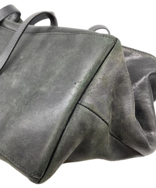 JIMMY CHOO（ジミーチュウ）JIMMY CHOO (ジミーチュウ) ピムリコ ナノスタッズ レザートートバッグ ブラックの古着・服飾アイテム
