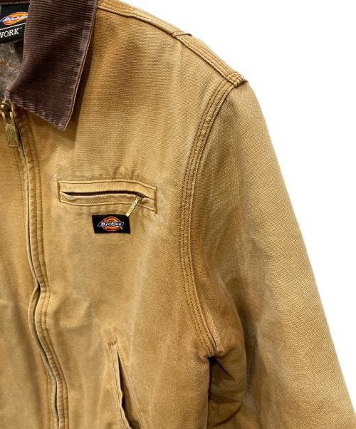 Dickies（ディッキーズ）Dickies (ディッキーズ) 裏地ブランケットデトロイトジャケット ブラウン サイズ:不明の古着・服飾アイテム