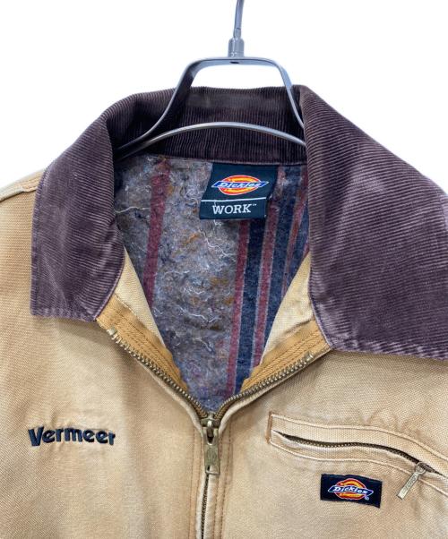Dickies（ディッキーズ）Dickies (ディッキーズ) 裏地ブランケットデトロイトジャケット ブラウン サイズ:不明の古着・服飾アイテム