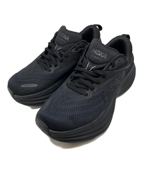 HOKAONEONE（ホカオネオネ）HOKAONEONE (ホカオネオネ) Bondi 8 ローカットスニーカー ブラック サイズ:25㎝の古着・服飾アイテム