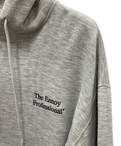 The Ennnoy Professional（ザ エンノイ プロフェッショナル）The Ennnoy Professional (ザ エンノイ プロフェッショナル) ロゴ刺繍プルオーバーフーディー グレー サイズ:XLの古着・服飾アイテム