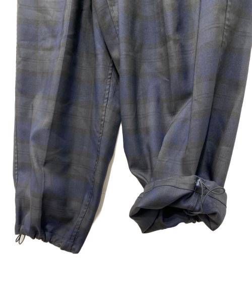 DAIWA PIER39（ダイワ ピア39）DAIWA PIER39 (ダイワ ピア39) TECH WIDE EASY 2P TROUSERS PLAIDS ブラック サイズ:Sの古着・服飾アイテム