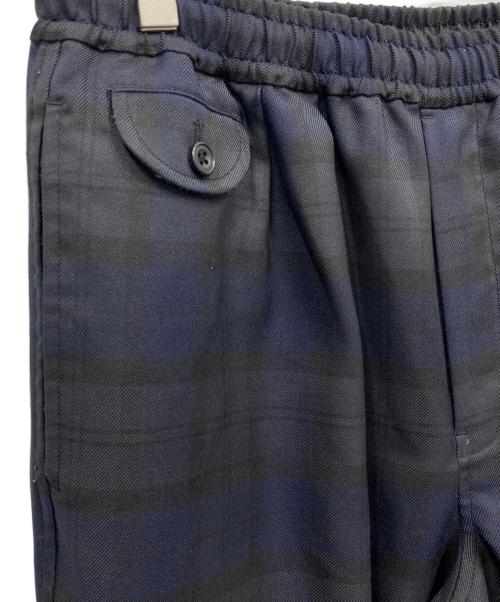 DAIWA PIER39（ダイワ ピア39）DAIWA PIER39 (ダイワ ピア39) TECH WIDE EASY 2P TROUSERS PLAIDS ブラック サイズ:Sの古着・服飾アイテム