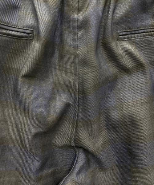 DAIWA PIER39（ダイワ ピア39）DAIWA PIER39 (ダイワ ピア39) TECH WIDE EASY 2P TROUSERS PLAIDS ブラック サイズ:Sの古着・服飾アイテム
