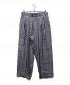 steinシュタイン）の古着「CUPRO WIDE EASY TROUSERS」｜グレー