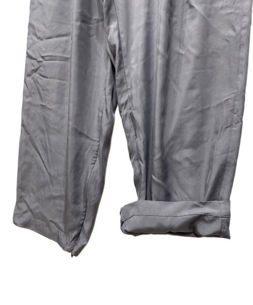 stein（シュタイン）stein (シュタイン) CUPRO WIDE EASY TROUSERS グレー サイズ:Sの古着・服飾アイテム