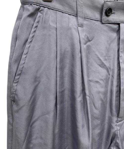 stein（シュタイン）stein (シュタイン) CUPRO WIDE EASY TROUSERS グレー サイズ:Sの古着・服飾アイテム