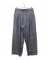 stein（シュタイン）の古着「CUPRO WIDE EASY TROUSERS」｜グレー