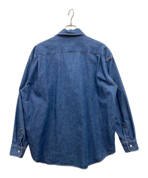 gold（ゴールド）gold (ゴールド) 10oz. DENIM BIG SHIRT デニムビッグシャツ インディゴ サイズ:Mの古着・服飾アイテム