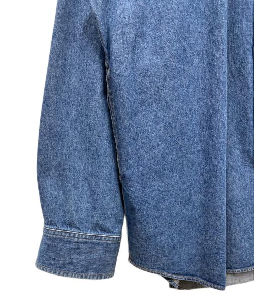 gold（ゴールド）gold (ゴールド) 10oz. DENIM BIG SHIRT デニムビッグシャツ インディゴ サイズ:Mの古着・服飾アイテム