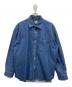 gold（ゴールド）の古着「10oz. DENIM BIG SHIRT デニムビッグシャツ」｜インディゴ