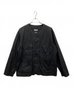 Engineered Garments×ARKnetsエンジニアド ガーメンツ×アークネッツ）の古着「別注 Military cardigan」｜ブラック