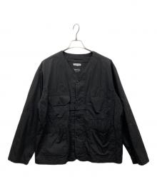 Engineered Garments×ARKnets（エンジニアド ガーメンツ×アークネッツ）の古着「別注 Military cardigan」｜ブラック