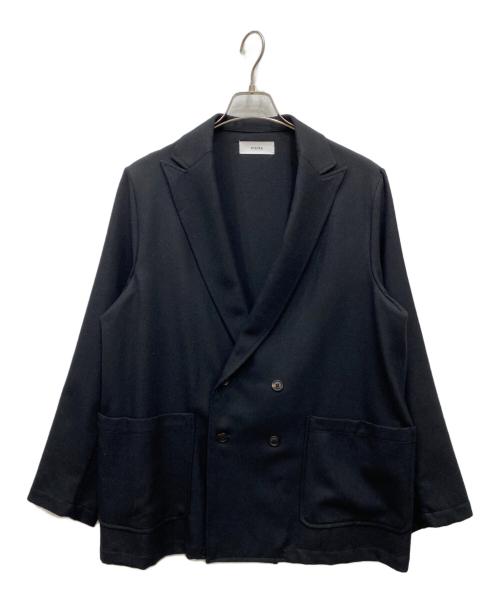 MARKA（マーカ）MARKA (マーカ) SHIRT JACKET WOOL SOFT SERGE ブラック サイズ:2の古着・服飾アイテム