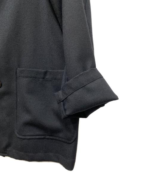 MARKA（マーカ）MARKA (マーカ) SHIRT JACKET WOOL SOFT SERGE ブラック サイズ:2の古着・服飾アイテム