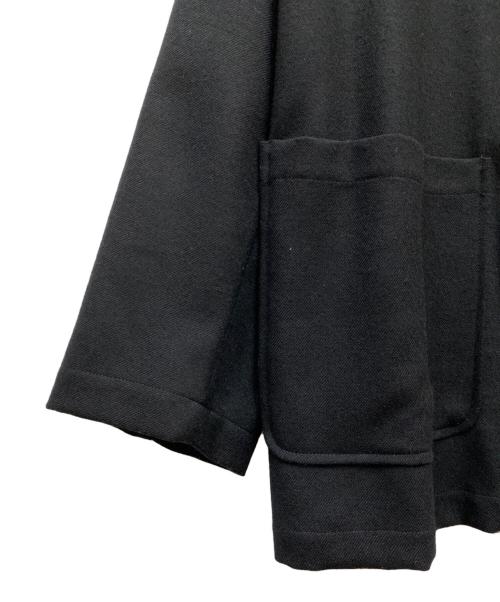 MARKA（マーカ）MARKA (マーカ) SHIRT JACKET WOOL SOFT SERGE ブラック サイズ:2の古着・服飾アイテム