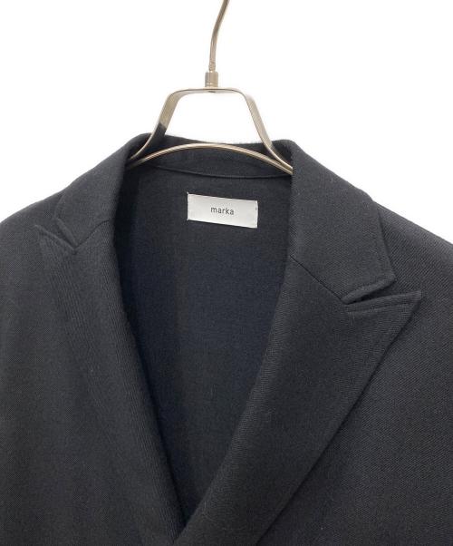 MARKA（マーカ）MARKA (マーカ) SHIRT JACKET WOOL SOFT SERGE ブラック サイズ:2の古着・服飾アイテム