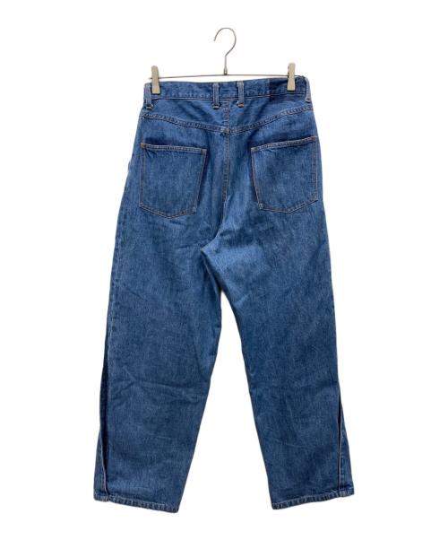 stein（シュタイン）stein (シュタイン) RECONSTRUCTION WIDE DENIM JEANS インディゴ サイズ:Sの古着・服飾アイテム